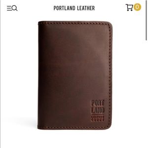 Portland Leather Goods Passport Holder - Grizzly